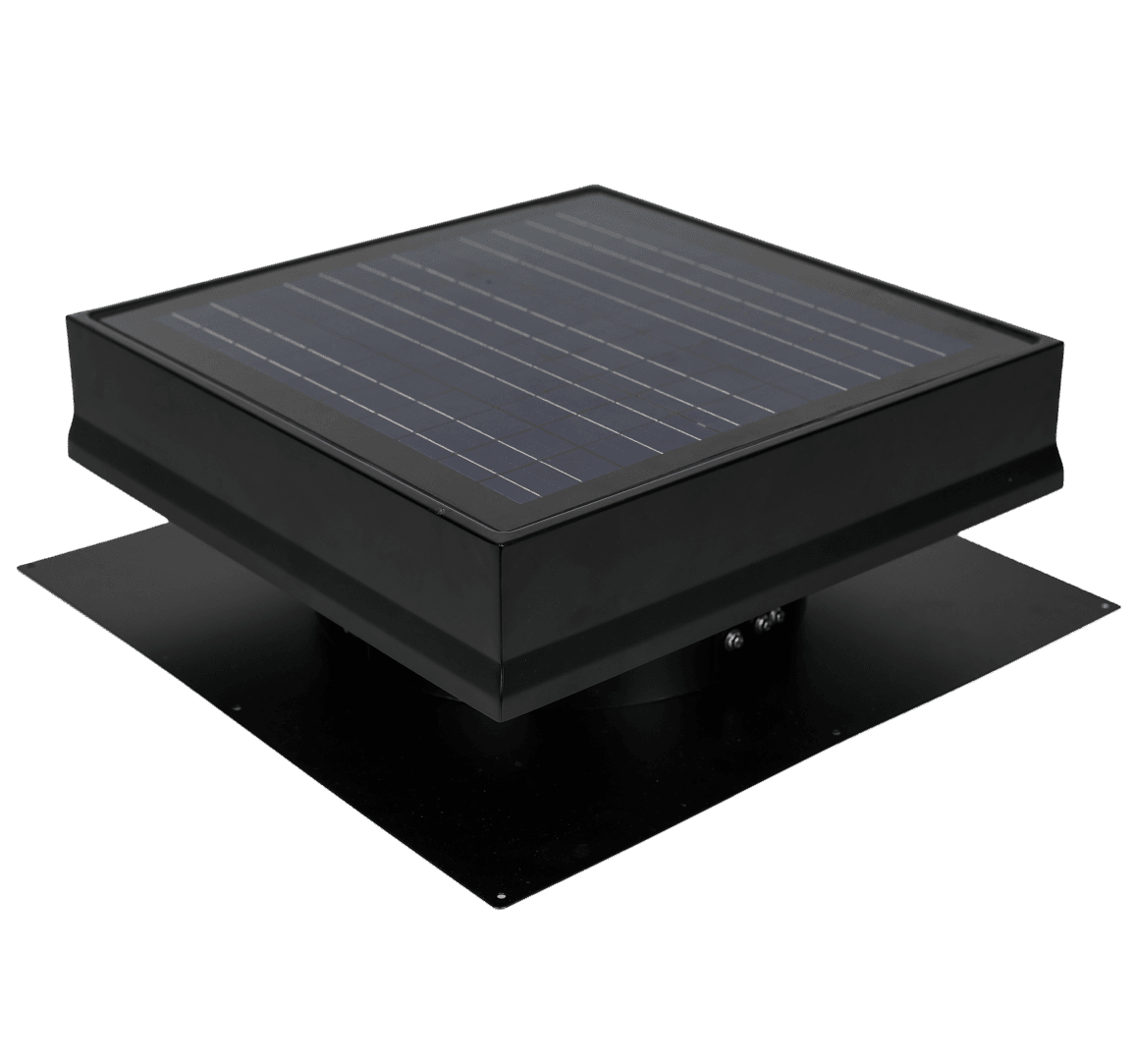 25W solar attic fan