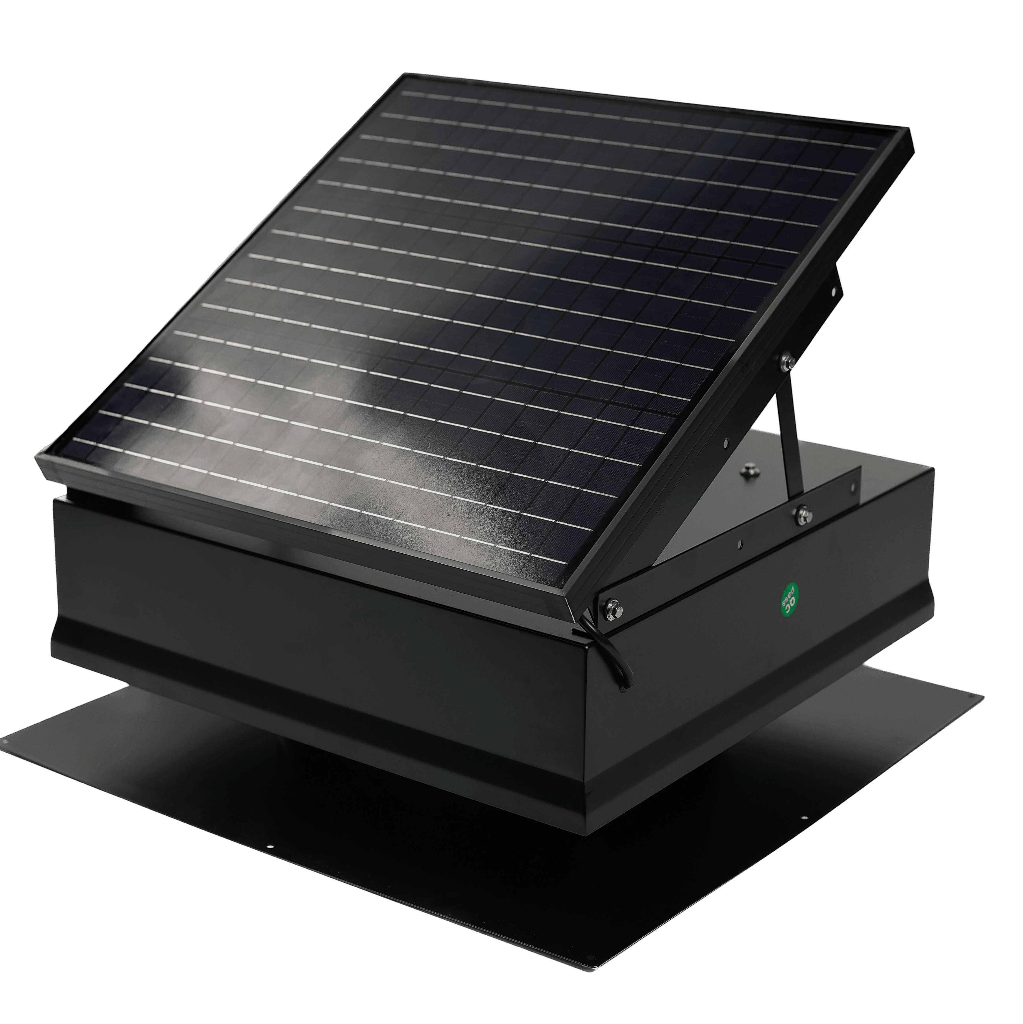 The Attic Depot 30W Solar Attic Fan: Windstorm-Certified Ventilation for Texas and Florida