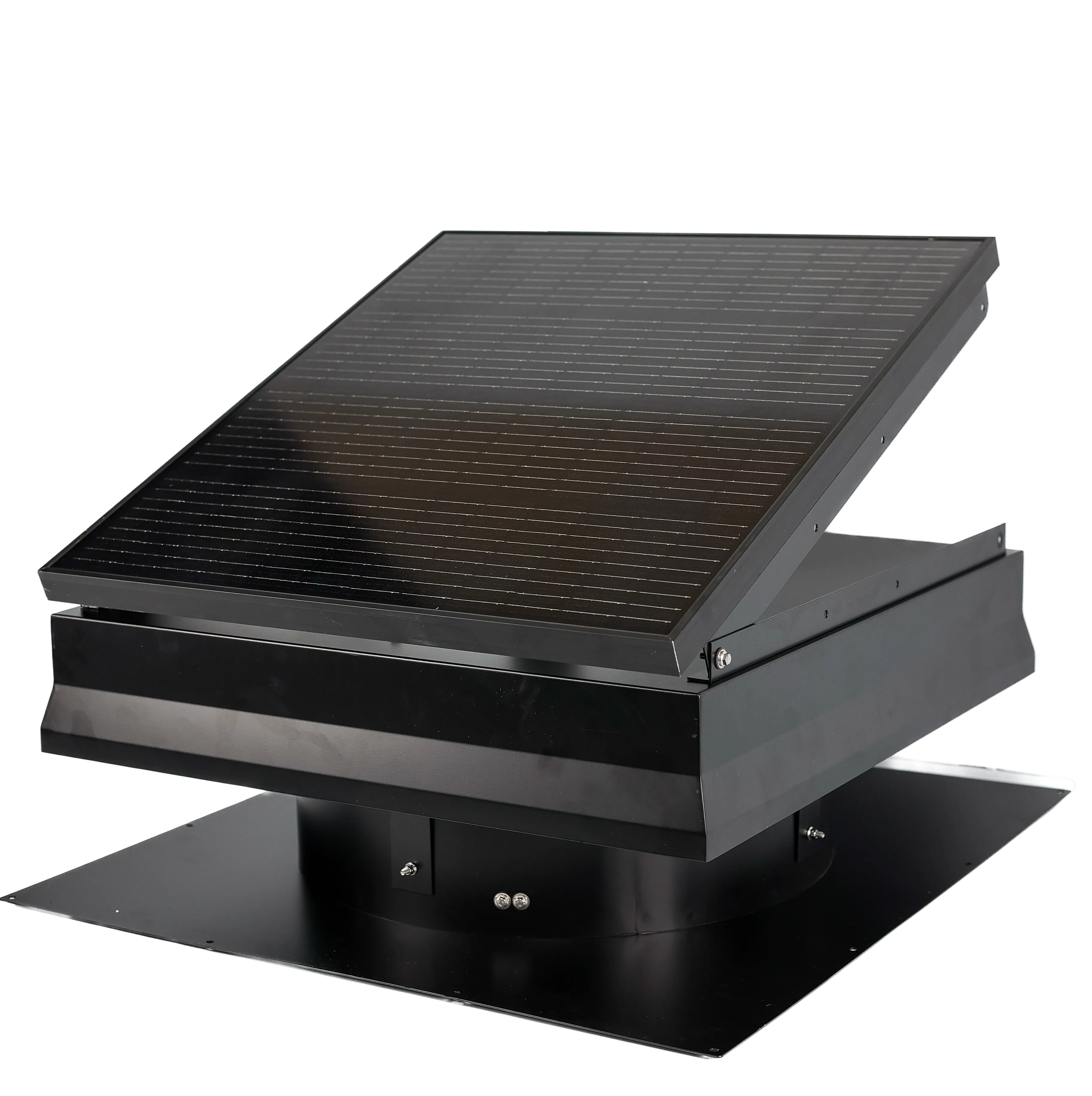 70W roof-mount solar attic fan by The Attic Depot