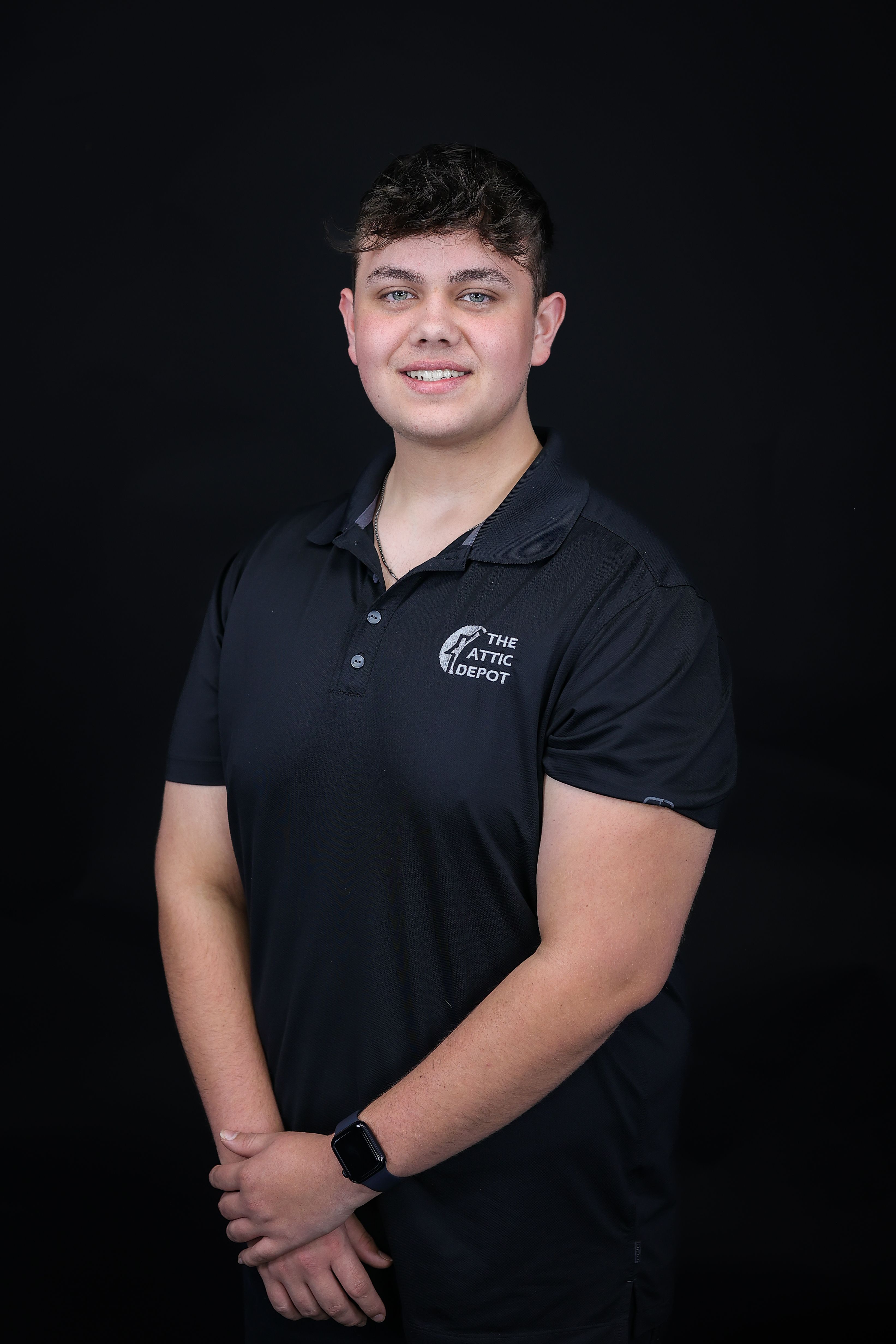 Jeshua Norvell of The Attic Depot warehouse and fulfillment team