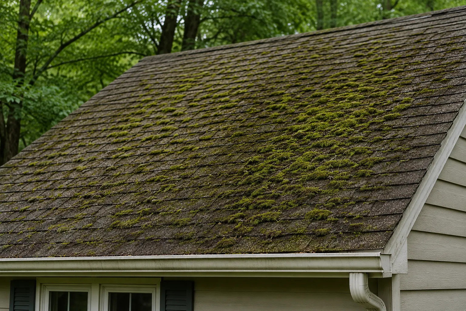 roof wash for moss and organic growth