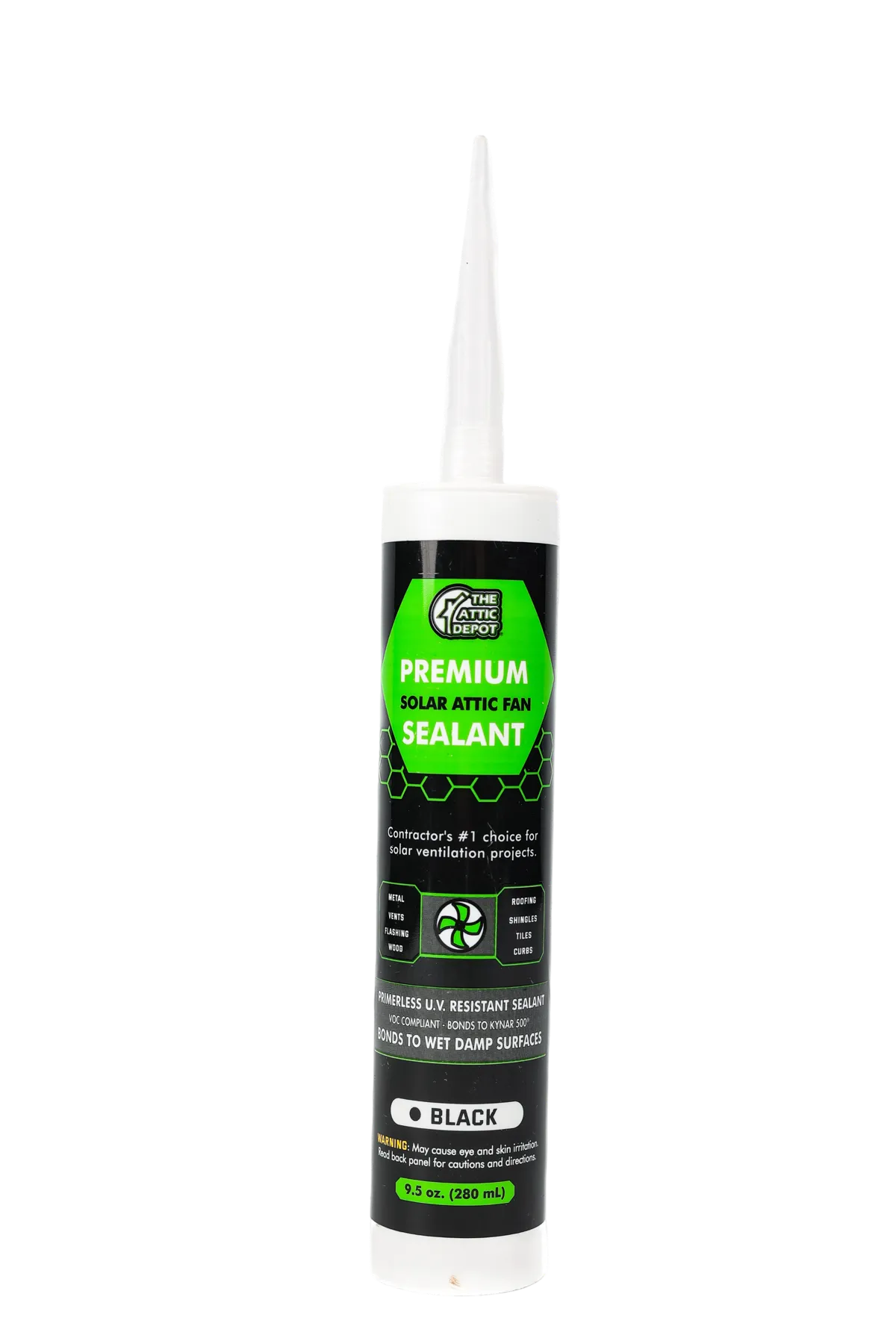 the attic depot premium solar sealant for solar attic fans