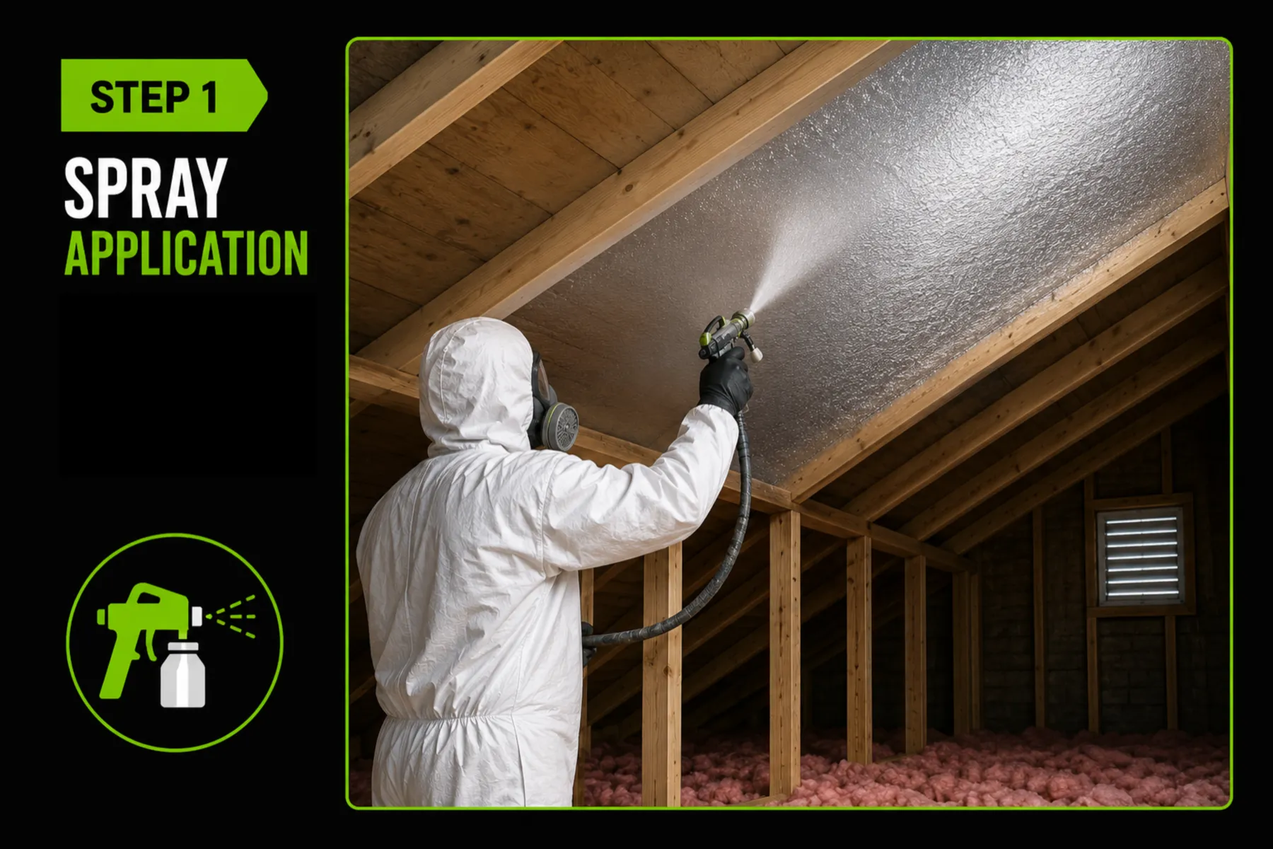 spray radiant x by the attic depot