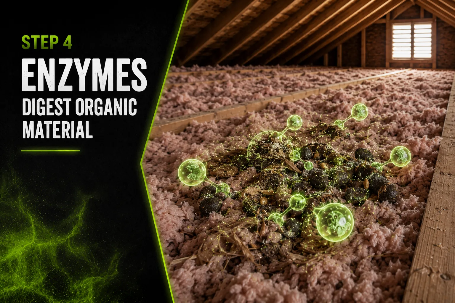 attic fresh enzymes digest organic material